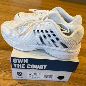 K-SWISS Tennis Shoes Sneakers Hypercourt Express 2 Pickleball Paddle White 9